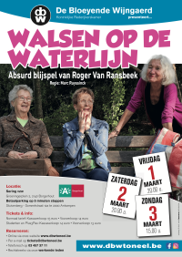Affiche Walsen op de waterlijn